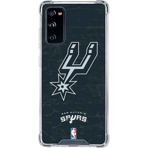 NBA San Antonio Spurs Secondary Logo Galaxy S20 FE Clear Case